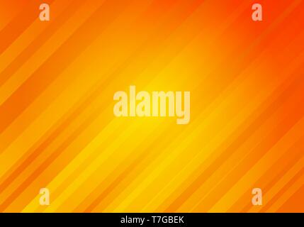 Abstract yellow and orange color background with diagonal stripes. Geometric minimal pattern. You can use for cover design, brochure, poster, advertis Stock Vector