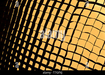 Close-up of studio reflector honeycomb grid Stock Photo