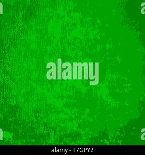Grunge texture background. Vector illustration. Abstract textured green background Stock Vector