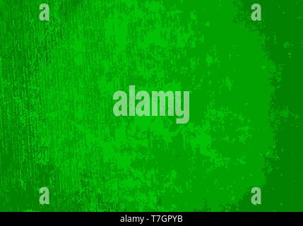 Grunge texture background. Vector illustration. Abstract textured green background Stock Vector