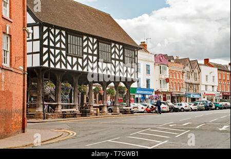 Market Hall, or House, Ledbury in Herefordshire Stock Photo