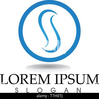 S letters Business corporate logo design vector Stock Vector