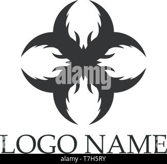 Business abstract logo design template Stock Vector