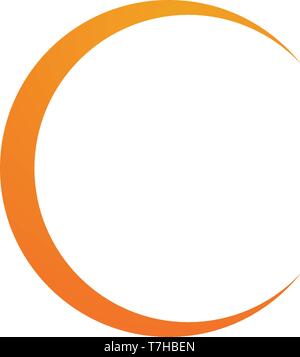 Letter C Logo Template Design Vector Stock Vector