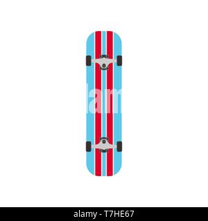 Skateboard vector design illustration. Skate hipster, sport urban symbol icon Stock Vector