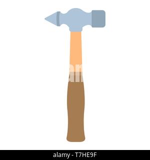 Sledgehammer icon vector illustration tool isolated construction industry work repair equipment Stock Vector