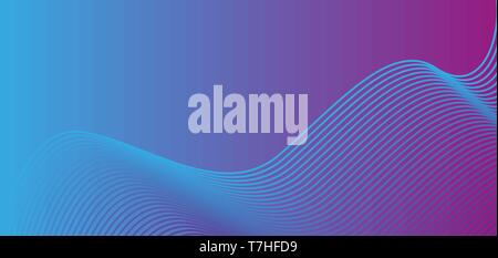 Abstract background line pattern texture graphic vector. Modern geometric design technology art. Blue digital light shape illustration. Elegant futuri Stock Vector