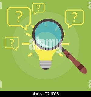 Find right idea cartoon management recruitment training riddle. Select employer interview promotion ideal. Professional hiring agency staff. Business  Stock Vector