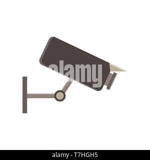 CCTV camera security icon surveillance vector video system illustration sign guard symbol Stock Vector