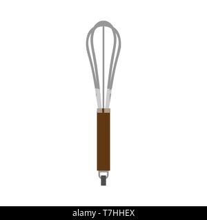 Kitchen utensil cooking domestic tool vector flat icon. Culinary cuisine kitchenware Stock Vector