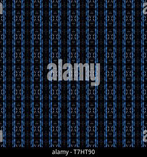 dark seamless pattern with black, dodger blue and strong blue