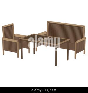 Table restaurant cafe vector illustration icon dinner chair flat romantic Stock Vector