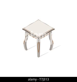 Chair antique furniture vector vintage silhouette style illustration icon isolated royal Stock Vector