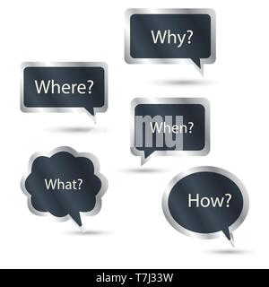 Question mark vector icon symbol illustration sign background concept design help faq graphic ask Stock Vector