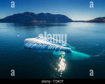 Icebergs, Greenland Stock Photo