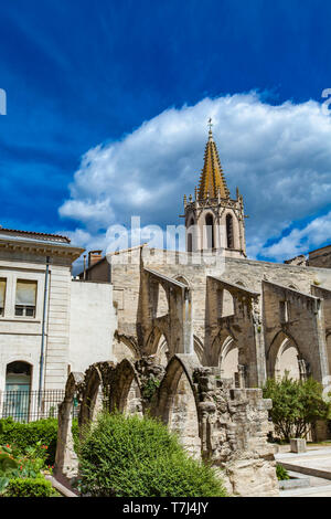 View at St Martial Temple in Avignon, France Stock Photo