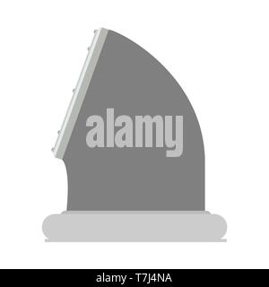 Air vent technology design industrial appliance hvac vector flat icon Stock Vector