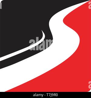 Faster way Logo Template vector icon illustration design Stock Vector