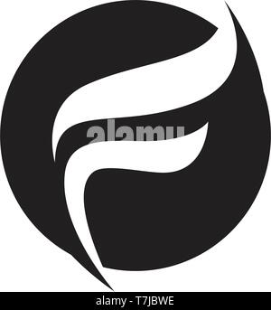 F letter logo and symbols template vector icons Stock Vector