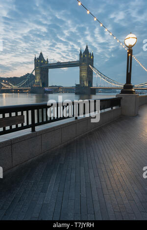 The Tower Bridge in London Stock Photo