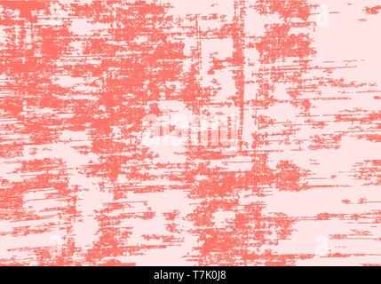 Abstract textured pink banner. Vector illustration. Trendy pink color background Stock Vector