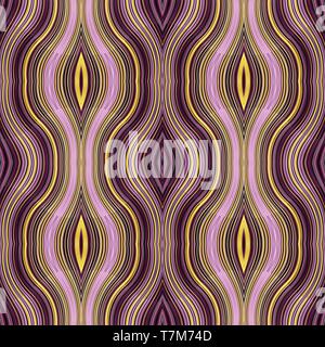 seamless modern antique tan, black and pastel purple color background. can be used for fabric, texture, decorative or wallpaper design. Stock Photo