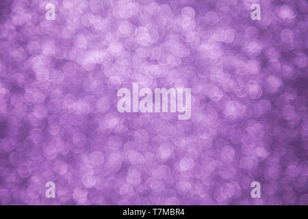 Purple bokeh defocused background Stock Photo