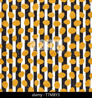 Seamless pattern with easter eggs Stock Vector