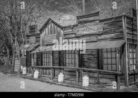 Old saloon at Riverkern in the Sequoia National Forest - RIVERKERN, UNITED STATES OF AMERICA - MARCH 29, 2019 Stock Photo