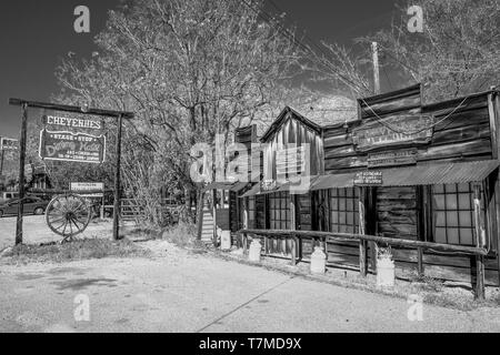 Old saloon at Riverkern in the Sequoia National Forest - RIVERKERN, UNITED STATES OF AMERICA - MARCH 29, 2019 Stock Photo