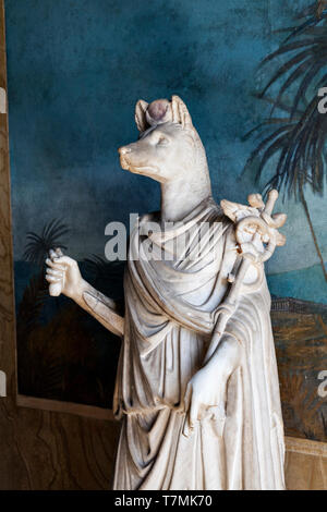 Statue of God Anubis Vatican Museum Rome Italy Stock Photo - Alamy