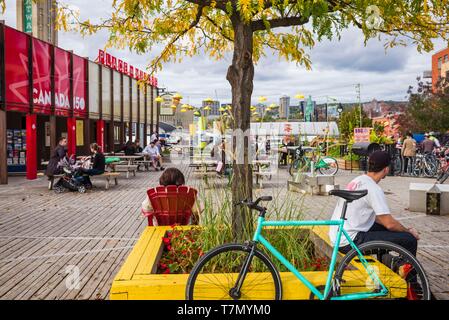 Canada, Quebec, Montreal, Marche Atwater market, exterior Stock Photo