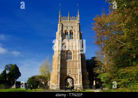 Bell Tower, Evesham, Worcestershire England Stock Photo