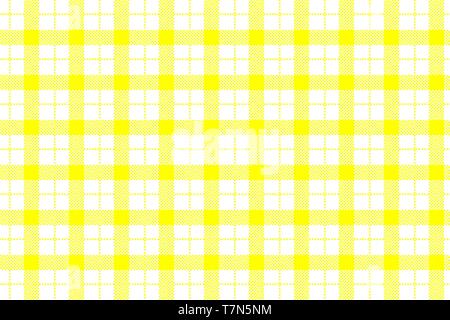 Gingham pattern. Texture from rhombus/squares for - plaid, tablecloths, clothes, shirts, dresses, paper, bedding, blankets, quilts and other textile p Stock Vector