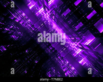 Abstract portal or data center - digitally generated image Stock Photo ...