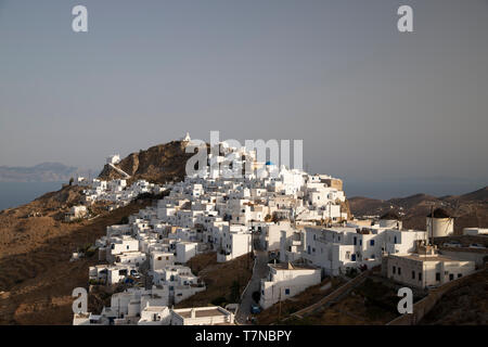 Greece, Cyclades islands, Serifos, Old Town (Chora) Stock Photo