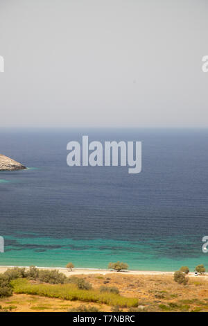 Greece, Cyclades islands, Serifos, Sikamia Beach Stock Photo
