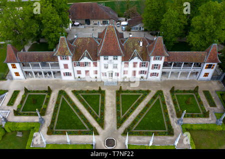 Waldegg Castle, Schloss Waldegg, Feldbrunnen-St. Niklaus near Solothurn, Switzerland Stock Photo