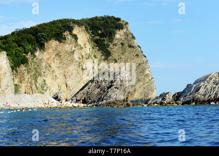 Sveti Nikola Island near Budva, Montenegro. Stock Photo