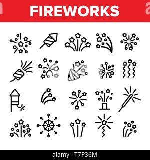 Firework clapper confetti petard surprise flat. Festival celebration  equipment explosive toy launch salute birthday celebrate fireworker tools  firecracker pyrotechnic cracker ribbon colorful isolated Stock Vector Image  & Art - Alamy