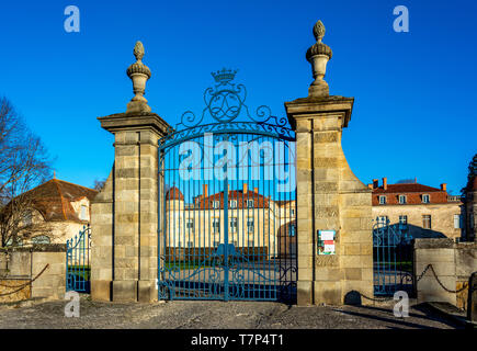 Castle of Parentignat, Puy de Dome department, Auvergne Rhone Alpes, france, Europe Stock Photo