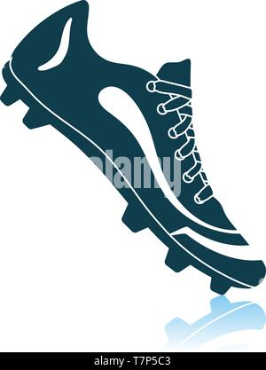 Soccer Uniform Icon. Shadow Reflection Design. Vector Illustration ...