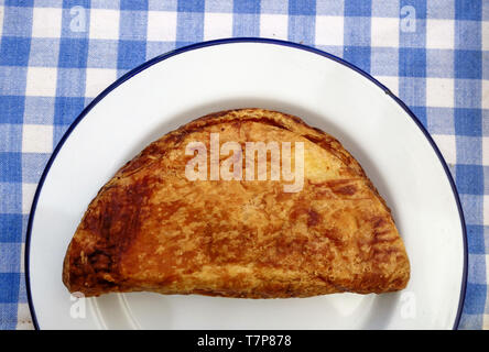 Traditional Greek Food Spanakopita ( Spinach and Cheese Pie ) Stock Photo