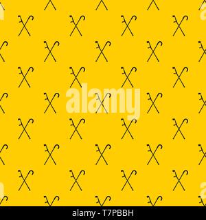 Walking cane pattern vector Stock Vector