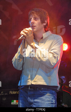 Regular Fries performing at the Reading Festival 2001 Stock Photo