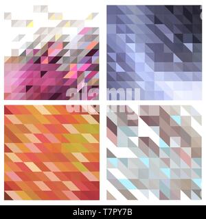 Vector set of backgrounds Stock Vector