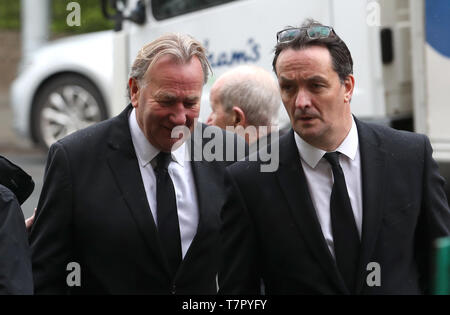 Former Partick Thistle goalkeeper Alan Rough at St Mary's Church ...