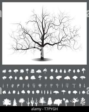 Tree vector illustration Stock Vector