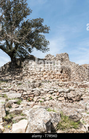 Ancient site of Adoni Nuraghi Stock Photo