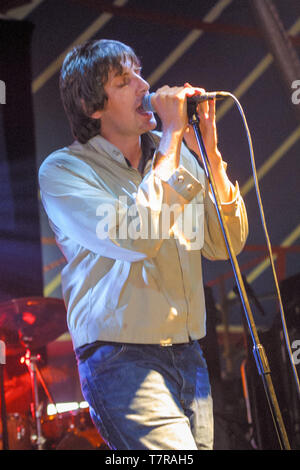 Regular Fries performing at the Reading Festival 2001 Stock Photo